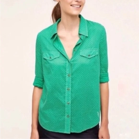 green emerald velvet dress Men's Green Polka Short Sleeve Printed Shirt